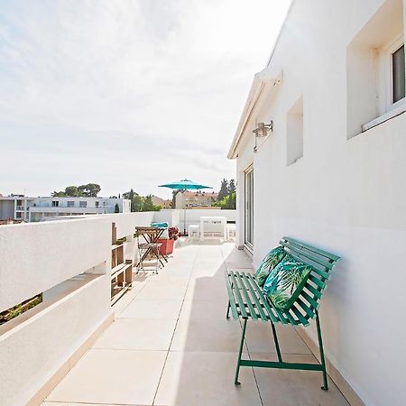 Duplex Toit Terrasse Vue Panoramique Daire Montpellier Dış mekan fotoğraf