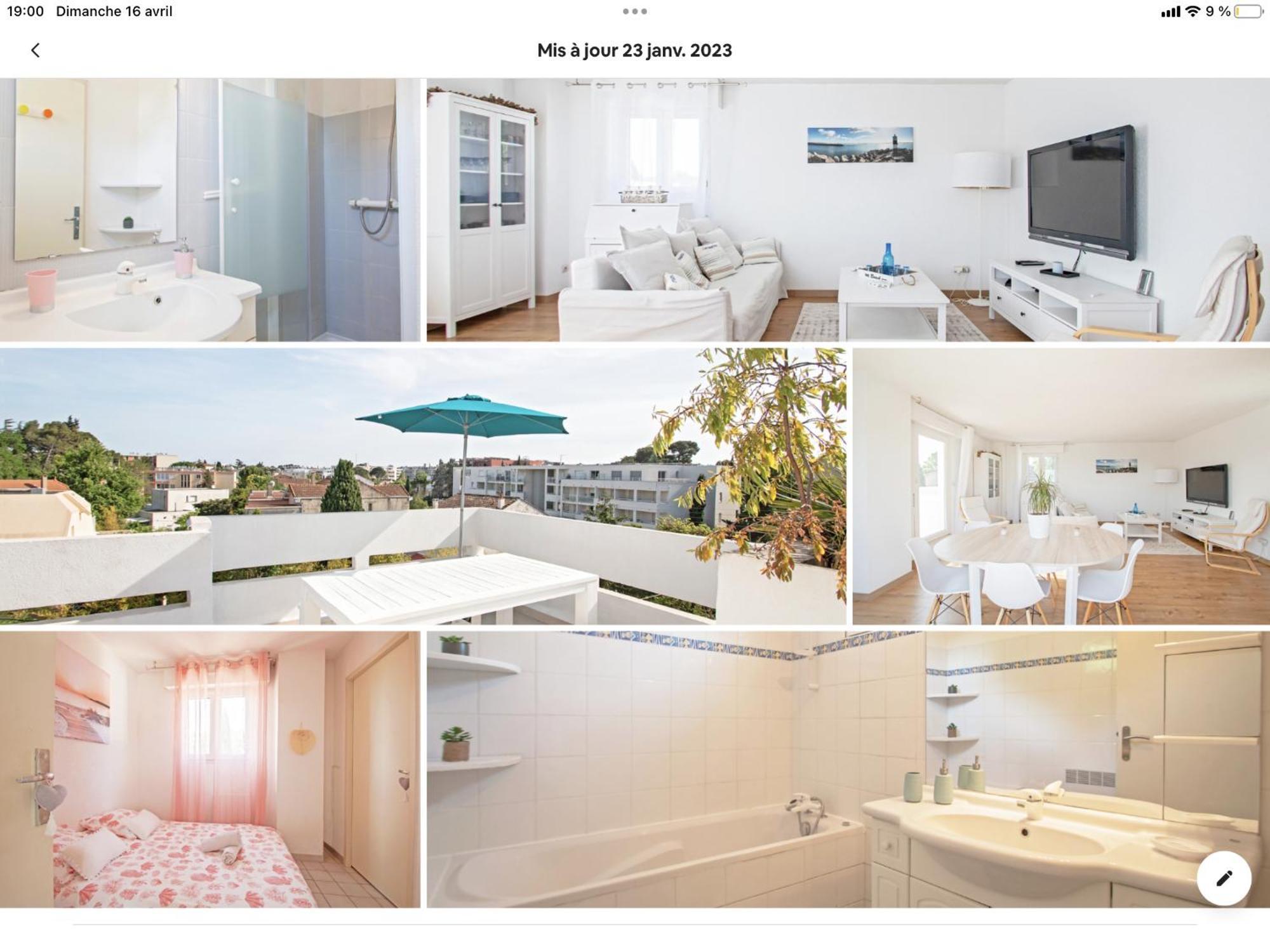Duplex Toit Terrasse Vue Panoramique Daire Montpellier Dış mekan fotoğraf
